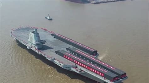 China Begins Sea Trials Of First Homegrown Aircraft Carrier Fujian