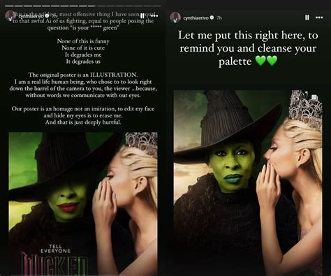 Most Offensive Thing I Have Seen Wicked S Cynthia Erivo Blasts Viral