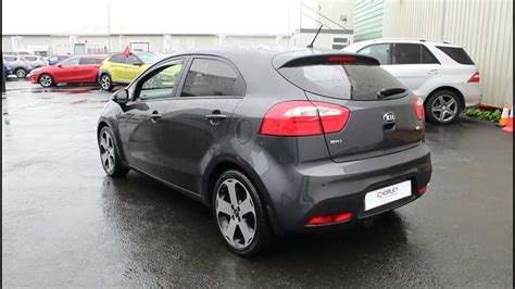 Kia Rio 14 Crdi 3 Ecodynamics 5dr Grey Pj14 Fsa Youtube