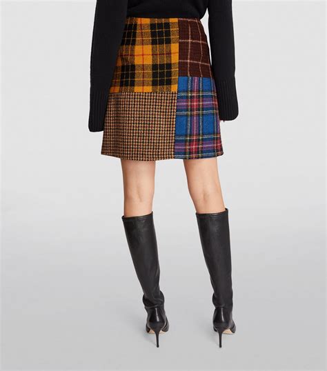 Weekend Max Mara Patchwork Mini Skirt Harrods Hk