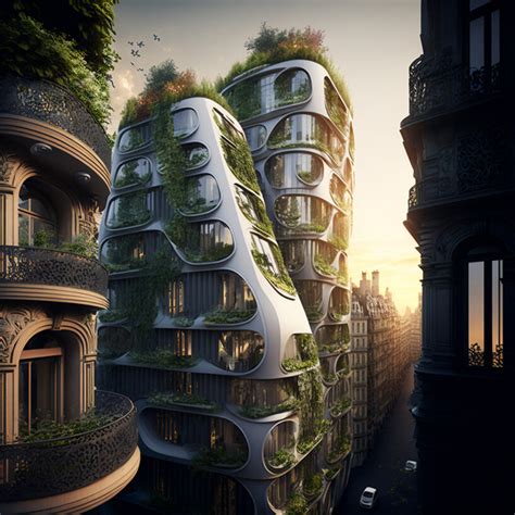 Using Ai Vincent Callebaut Reimagines Haussmannian Paris Architectu