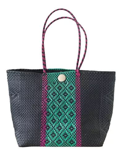 Bolsa Artesanal Mexicana Pl Stico Tejida A Mano Oaxaca En Venta En