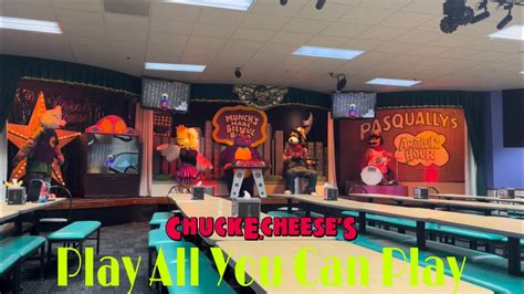 Play All You Can Play Chuck E Cheese Charlotte Nc Pineville Matthews Rd Youtube