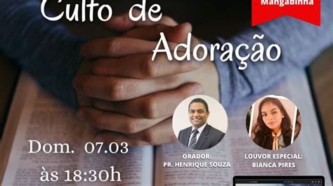 Culto Ao Vivo Iasd Mangabinha Youtube