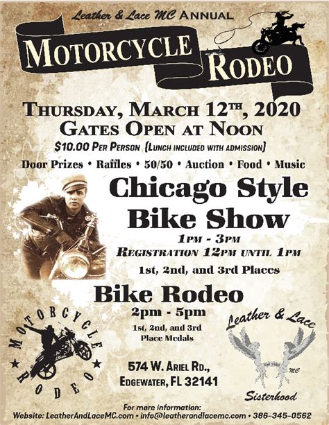 Bike Week Bike Rodeo and Bike Show | Born To Ride Motorcycle Magazine ...