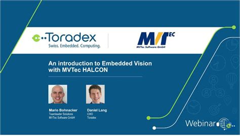 An Introduction To Embedded Vision With Mvtec Halcon