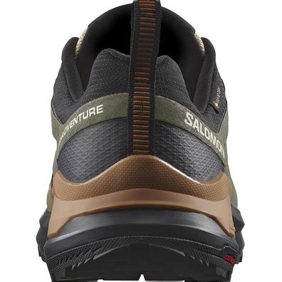 Zapatilla Salomon X Adventure Gtx Beige Verde Negro