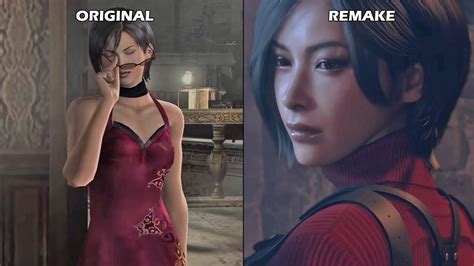 Leon Meets Ada In Resident Evil 4 Remake Vs Original RE4 2005 Vs 2023