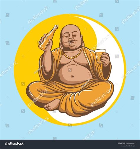 Funny Buddha Cartoon