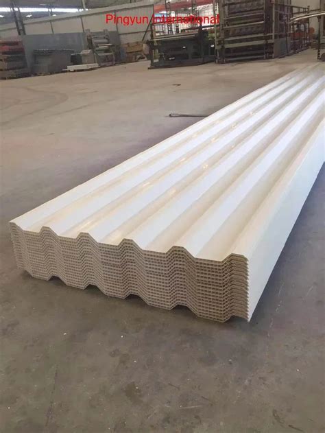 Twin Wall Hollow Upvc Roofing Sheet For Warehouse Farm China Heat