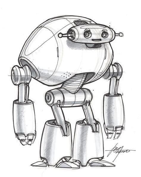 Sketch A Day Sketch A Day Sketches By Spencer Nugent Robot