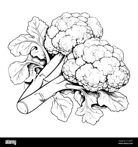 Disegni Da Colorare Di Broccoli Immagini E Fotografie Stock Ad Alta