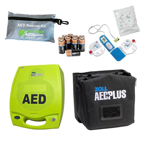 ZOLL AED Plus Portable Bundle Purchase AEDs