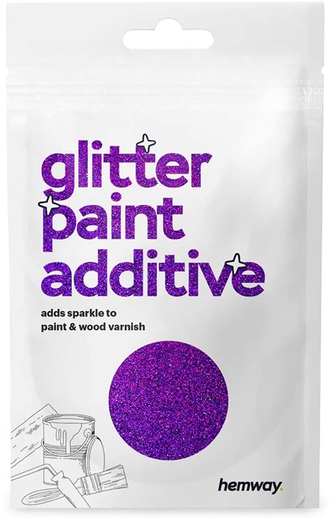 Buy Hemway Paint Additive Sample Purple Holographic Mix With