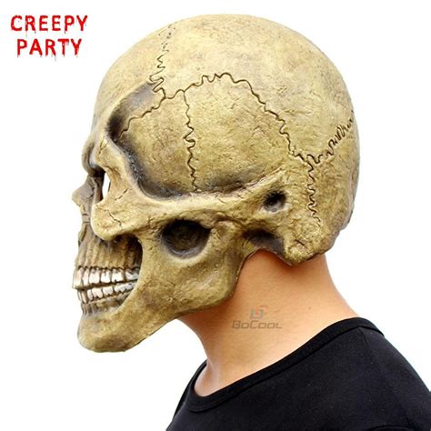 Scary Skull Full-Face Halloween Mask – Very Bunny