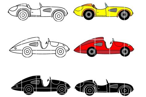 Racing car SVG. Racing car png. Racing car clipart, cut file