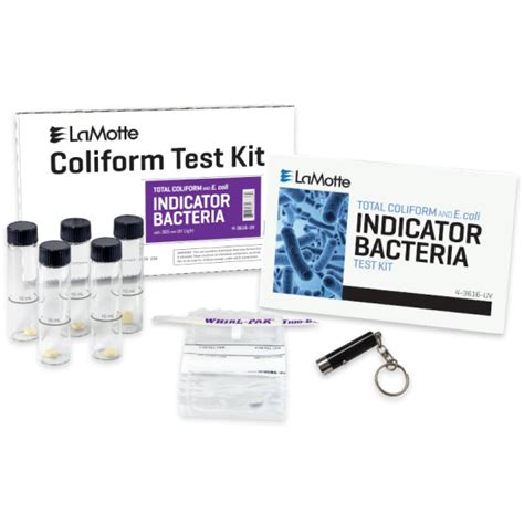 Total Coliform/E. coli Indicator Bacteria Test Kit - 4-3616-UV