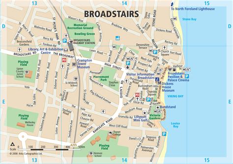 Broadstairs Tourist Map Broadstairs • Mappery