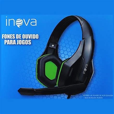 Fone De Ouvido Inova Fon Est Reo Para Gamer Submarino