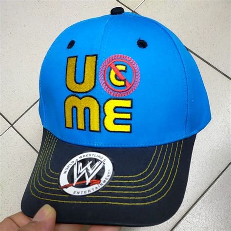 WWE CAP JOHN CENA BASEBALL CAP | Shopee Philippines