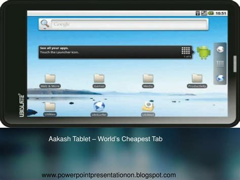 aakash tablet worlds cheapest tab powerpoint  id