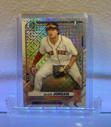 Bowman Chrome Mega Blaze Jordan St Prospect Mojo Refractor Bcp