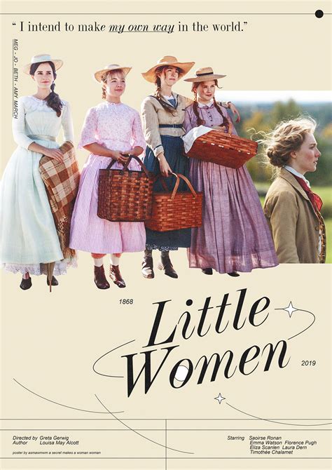 "Little Women" Movie Poster Design in 2024 | Movie posters design