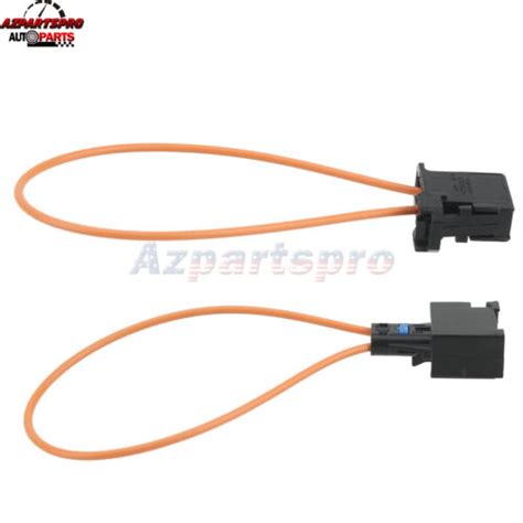 Most Fiber Optic Loop Bypass Male And Female Kit Adapter For Mercedes Benz Porsche Ebay