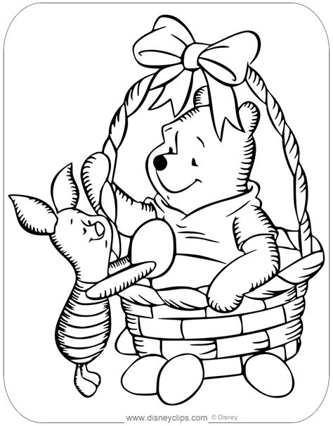 Printable Disney Easter Coloring Pages (4) | Disneyclips.com