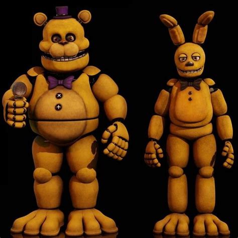 pin  alejandro mendez   nights  freddys animatronic redesign