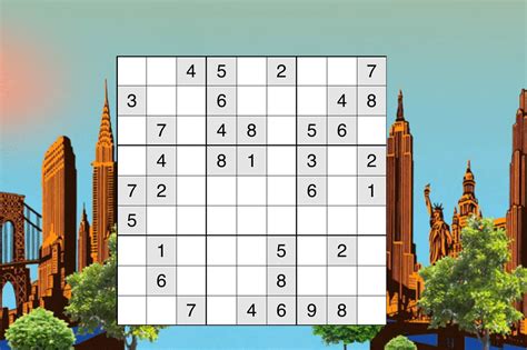 Daily Sudoku - Free Puzzle from the New York Post