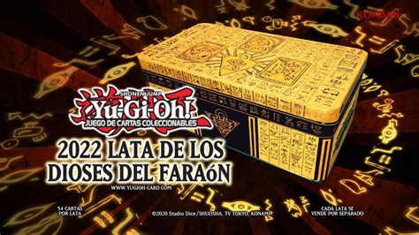 Yu Gi Oh 2022 Lata de los Dioses del Faraón YouTube