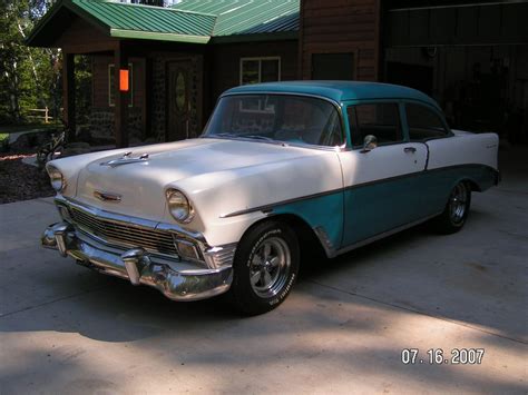 George Poteet S Chevy Two Door Sedan Is One Sharp Dressed Tri Five