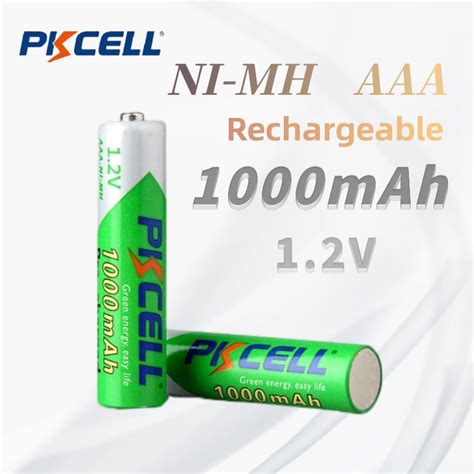 แบตเตอรKCELL 1 2V AAA 1000mah NIMH Rechargeable Battery AAA Low Self