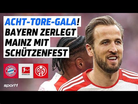 FC Bayern München 1 FSV Mainz 05 Bundesliga Tore Und Highlights 25