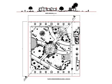 Parque Residencial En AutoCAD Descargar CAD Gratis 1 08 MB Bibliocad