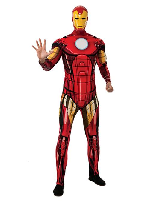 Adult Deluxe Iron Man Costume Jom Fiesta Costume Rental Store