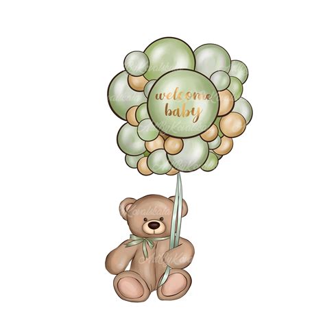 Green Bear Clipart