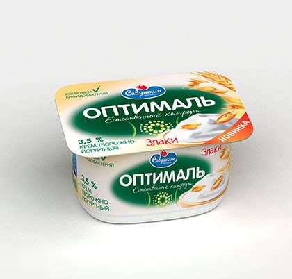 Йогурт Савушкин продукт "Оптималь" грецкий орех и злаки | отзывы