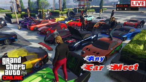 Episode Gta Online Live Car Meet Car Show Cruise Rp