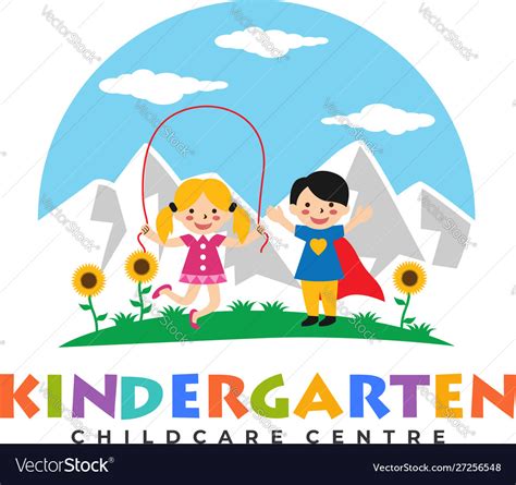 Kindergarten Clip Art Logo