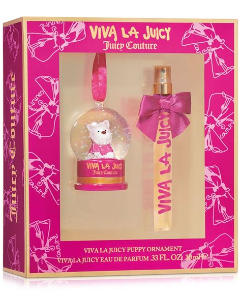 Juicy Couture 2 Pc Viva La Juicy Holiday Ornament T Set Macys