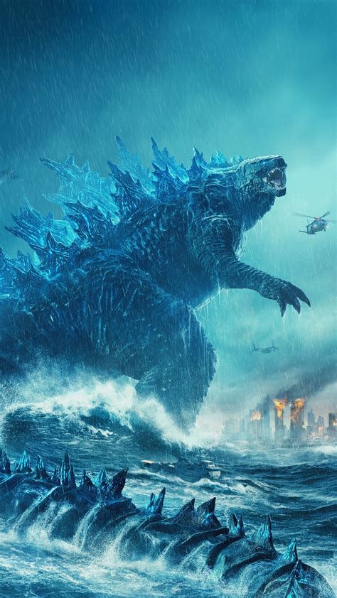 Godzilla King Of The Monsters Wallpaper For Iphone 2021 3d Iphone Wallpaper