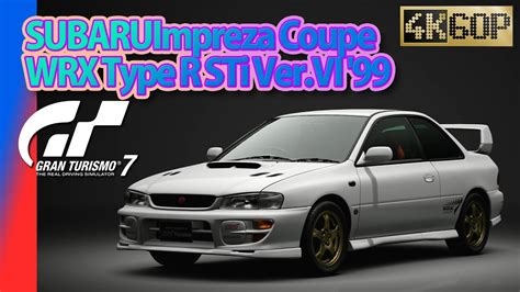 Gt Ps K Psubaru Impreza Coupe Wrx Type R Sti Ver Vi V Gran