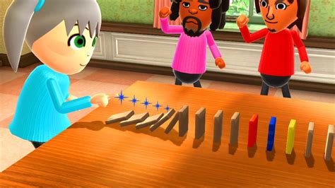 Wii Party U Minigames Robfortune Vs Yuya Vs Faustine Vs Daisuke