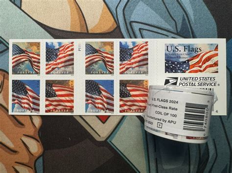 2024 Us Flags Usps Stamps Bouteeq