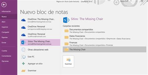 Mover Un Bloc De Notas De OneNote Para Windows Compartido Con Otros