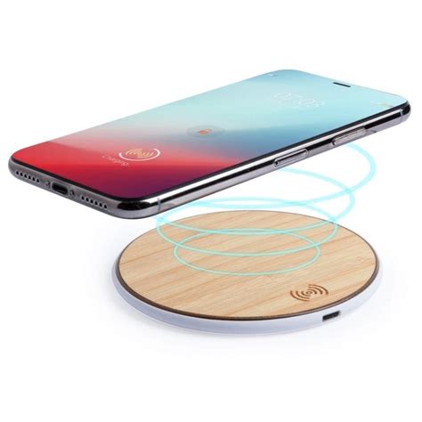 Bamboo Wireless Charger V3979 Corporate Ts Malta