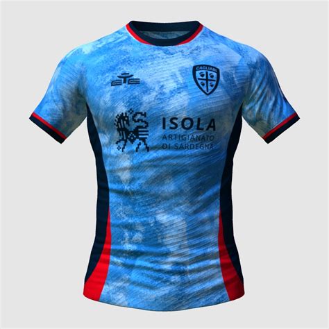 Cagliari Calcio Eye Third Kit Concept Fifa Kit Creator Showcase