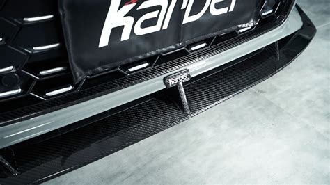 Karbel Carbon Dry Carbon Fiber Front Lip Ver 2 For Audi S5 And A5 S Line